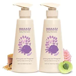 Buy Maate Baby Shampoo (Pack of 2*400 ml) | Deep Cleanses, Nourishes ...