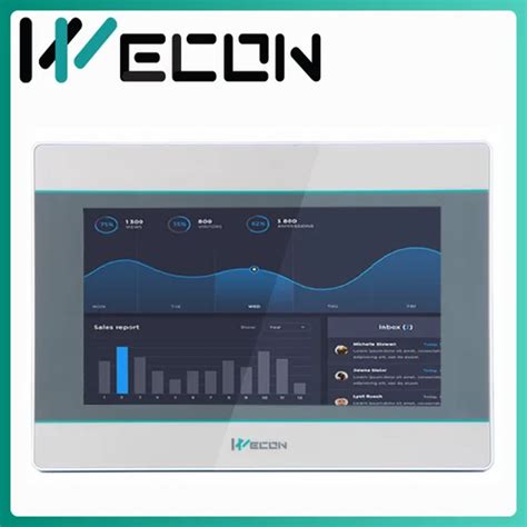 Wecon - Wecon PI3102I HMI Touch Panel -10.2-Inch Display Ethernet ...