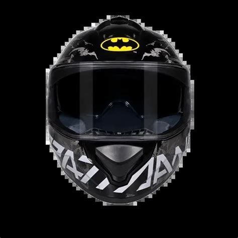 Studds Drifter Batman Edition Black Yellow N4 Full Face Helmet ...