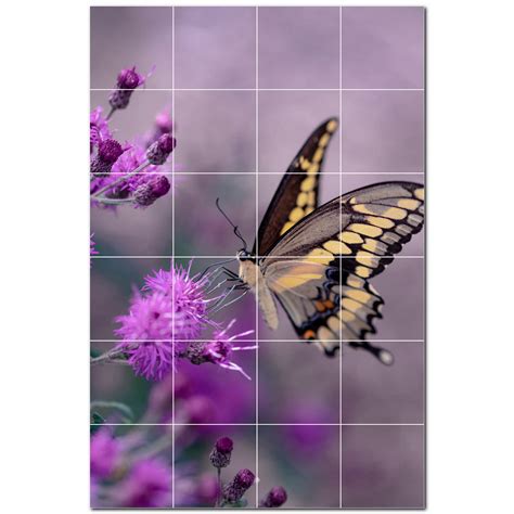 Picture-Tiles.com 4.25'' x 4.25'' Satin Ceramic Decorative Mural ...