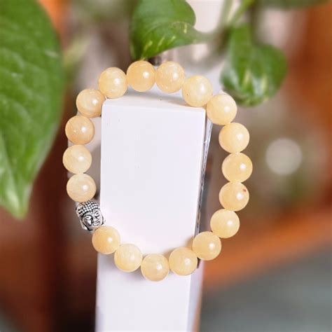Yellow Calcite Bracelet For Spiritual Connection-(10mm) – Dr. Neeti ...