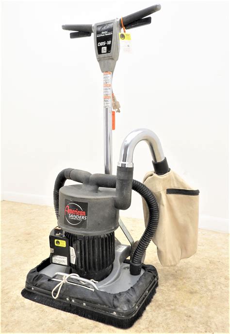 CLARKE AMERICAN OBS-18 SQUARE BUFF FLOOR SANDER — Gazelle Power Equipment