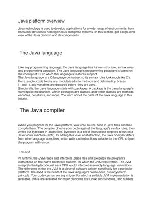 DBMS lab - Programming in Java - Studocu