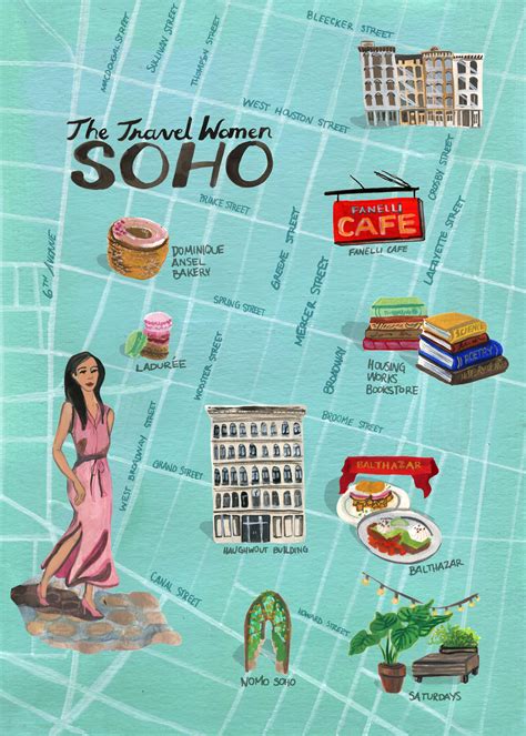 Soho New York Map