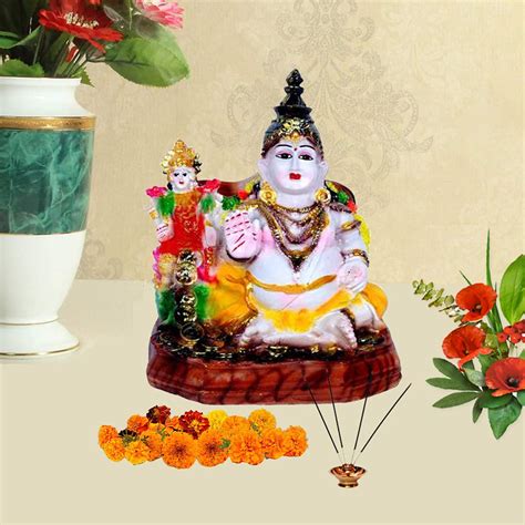 Buy Dhan Laxmi Kuber Murti Polyresin Finish Kuber ji Maharaj Statue ...