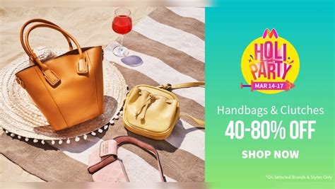 Myntra Holi Party: Get Minimum 30% Off On Da Milano, Baggit, DressBerry ...