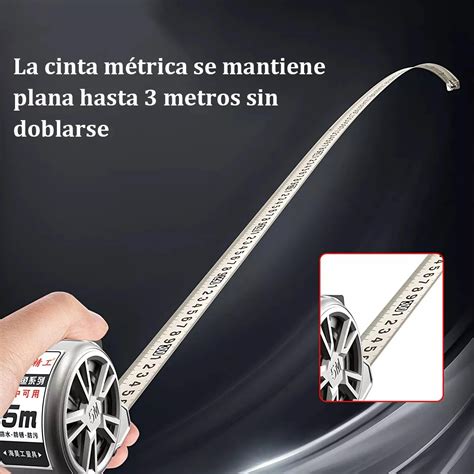 Cinta Metrica Retractil 5 Metro Para Medir 25mm Flexómetro