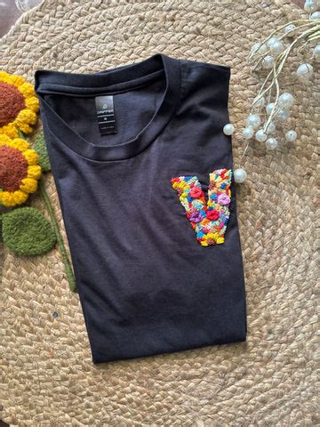 Customized Embroidered T-shirt – The Summer Stitch