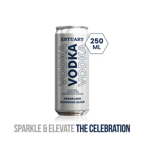 Vodka Sparkling Blending Elixir: Refreshing and Zero Calories - Estuary ...