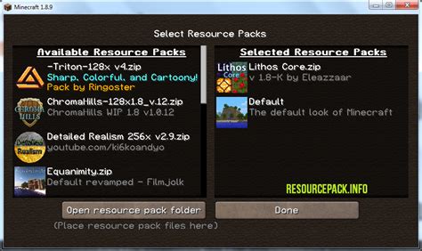 Image result for How Do I Get Resource Packs In Minecraft Java