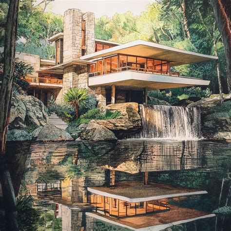 Tropical Cascades: Frank Lloyd Wright’s Falling Waters Revisited ...