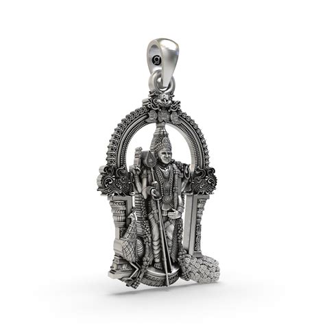 925 Silver Murugan Pendant – Divine Kavach | Lord Kartikeya Jewelry ...