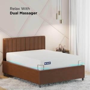 The Sleep Company Elev8 Smart Adjustable Bed Base with Denver Leather ...