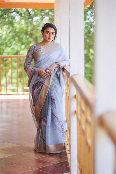 Best Double Cloth Organza Saree | Light Color Sarees | Geetha Creation
