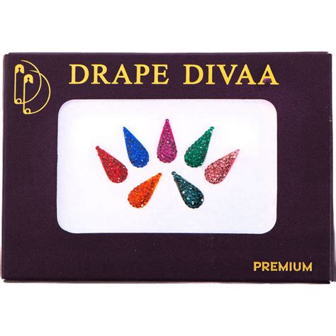 Buy Latest Design Stone Bindi - DD-TI-1054 | Drape Divaa