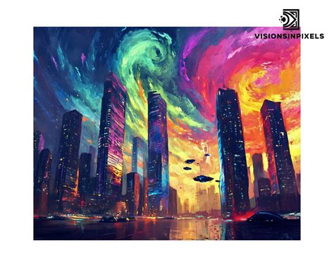 High-Tech City Art 的图像结果