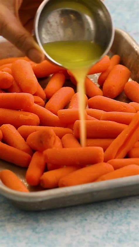 Oven Roasted Glazed Carrots | Recipe | Roasted glazed carrots, Carrot ...