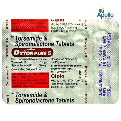 Dytor Plus 5 Tablet | Uses, Side Effects, Price | Apollo Pharmacy
