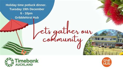 Join our shared Gribblehirst holiday celebration dinner, 5 Cabbage Tree ...