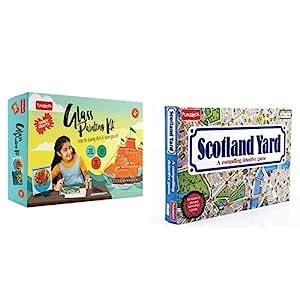 Funskool - Handycrafts Glass Painting, Arts and Craft for Creative ...
