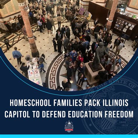 Homeschool Families Pack Illinois Capitol to Defend Education Freedom ...