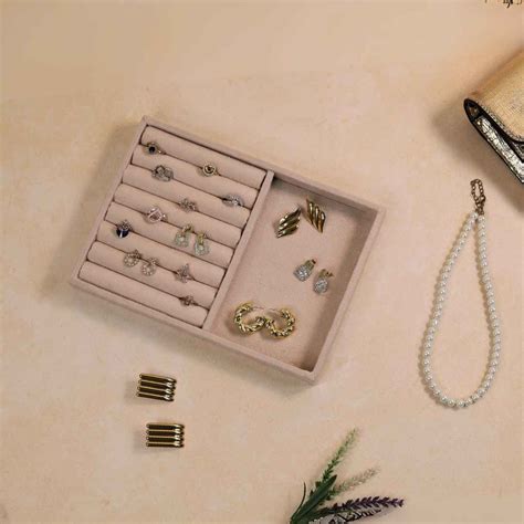 Suede Edit Value Trays – Premium Jewellery Organisers | La Trove