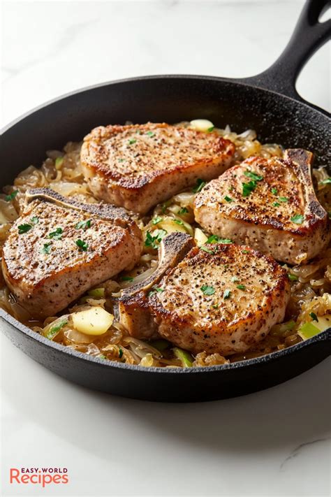 Pork Chops With Sauerkraut