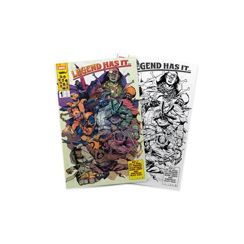 Mass Appeal x Marvel Presents Legend Has It #1 (COLLECTOR BUNDLE ...