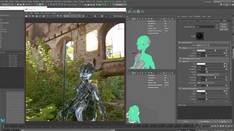 Maya Render Software 的图像结果
