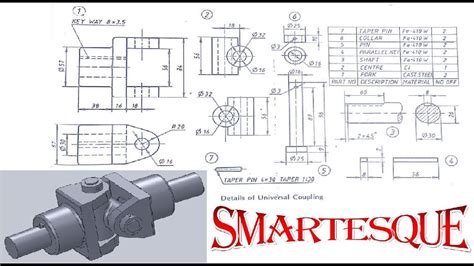 Image result for Universal Coupling Drawing