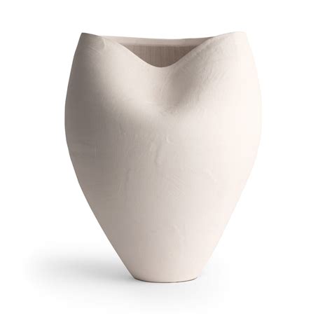 Gage Vase - off white ceramic | FlowDecor