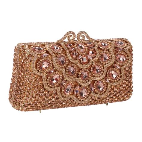 Buy Mochi Women Rose-Gold Clutches Online | SKU: 38-11-52-10 – Mochi Shoes