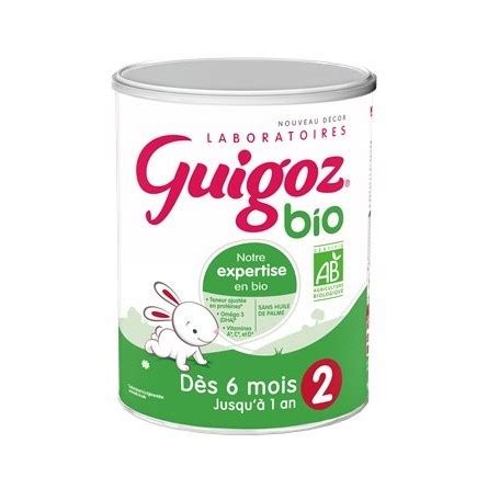 Home delivery of Guigoz Lait 2ème Age Dès 6 Mois Bio 800g