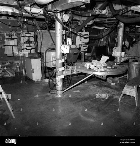A view of the unfinished Aegis radar room No. 4, compartment 5-316-O-C ...