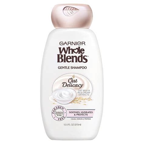 Garnier Whole Blends Gentle Oat Delicacy Shampoo for Sensitive Scalp ...
