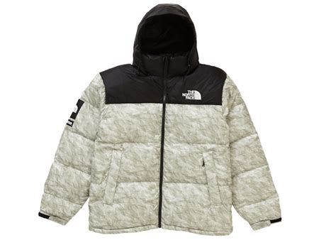 supreme north face nuptse