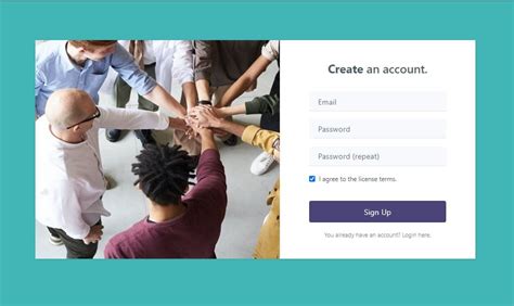 Registration form HTML CSS | Codesnipeet