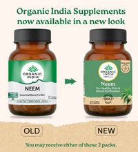Neem 180 Capsule Bottle | Herbal Supplements – Organic India