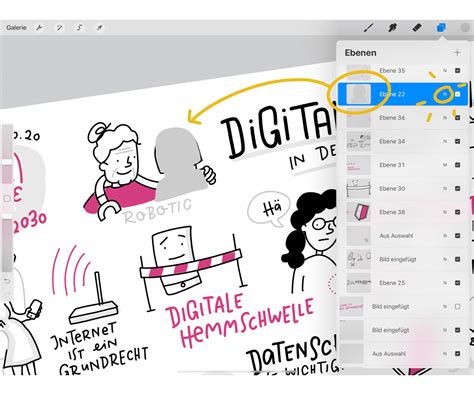 Procreate Hacks für Sketchnotes – Multiplizieren - Sketchnote Love
