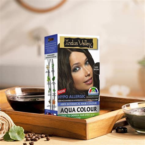 Indus Valley Botanical Hypo Allergic Aqua Hair Colour Online