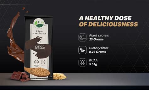 HLife - 45 gm Sesame Plant Protein Concentrate for Men & Women | Plant ...