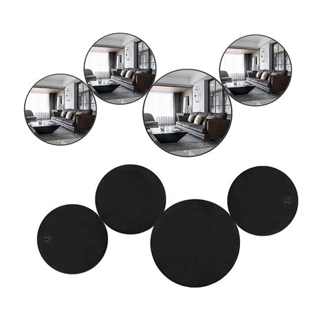 4Matte Black Decorative Framed Mirror – Flair Glass