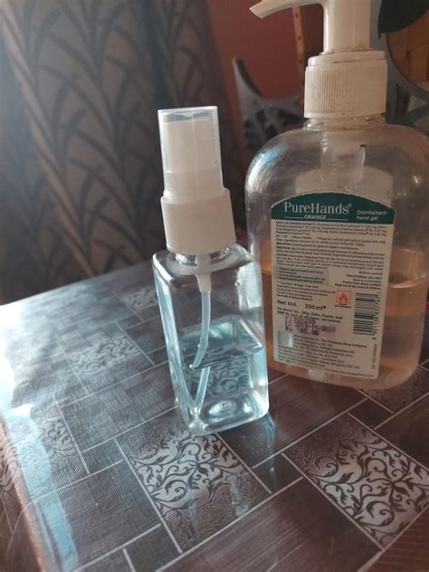 SPC Square Empty Plastic Transparent Refillable Fine Mist Spray Bottle ...