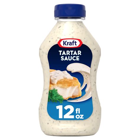 Kraft Tartar Sauce for Fish, 12 fl oz Easy-Squeeze Bottle - Walmart.com