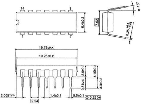 DIP14 | Toshiba Electronic Devices & Storage Corporation | Asia-English