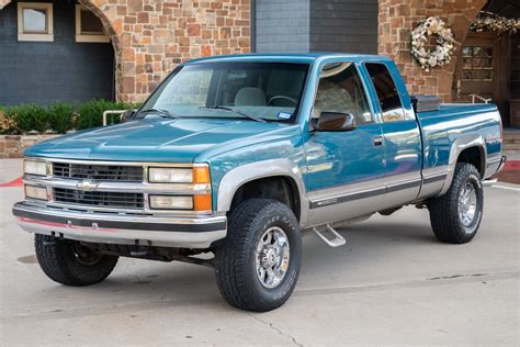 No Reserve: 1998 Chevrolet K2500 HD Silverado Extended Cab 4x4 for sale ...