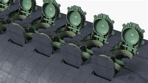 Akula Project 941 Typhoon Class Ballistic Missile Submarine 3D Model ...