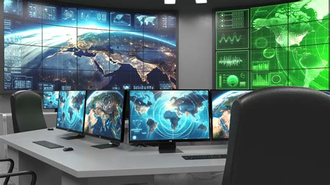 3D Tactical Command Center model | 3D Molier International