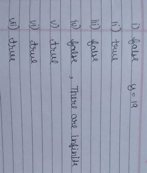 State whether the following statements are true or false. - Brainly.in