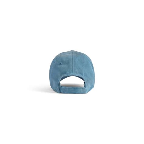 Gorra International en Azul Grisáceo | Balenciaga ES
